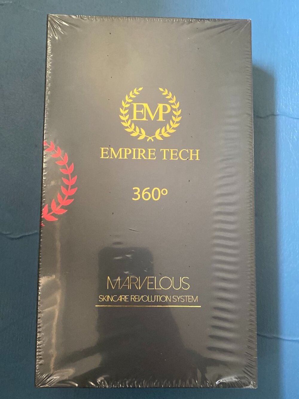 EMPIRE TECH 360° MARVELOUS PRO SKINCARE REVOLUTION SYSTEM-RED&BLUE LIGHT THERAPY